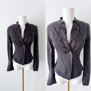Mexx black pinstripe blazer